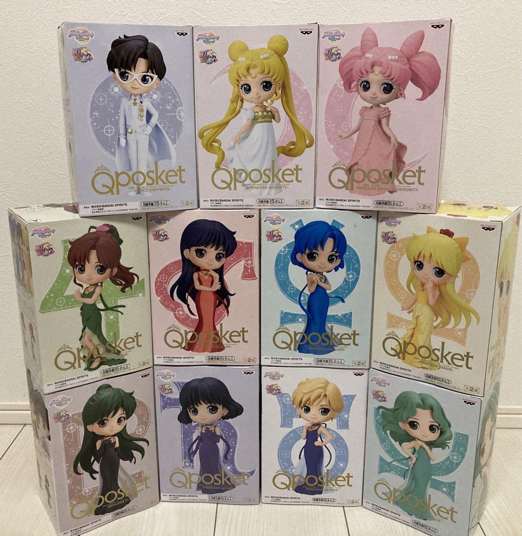 Amazon.co.jp: Qposket セーラームーン ドレスver全種 : ホビー